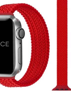 Solace Slim Imperium Loop for Apple Smart Watch Band - Red